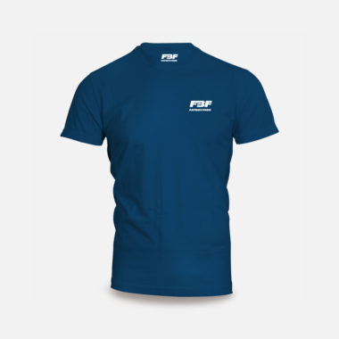 FATBOYFREE Soft Cool Blue T-Shirt - comfortable and stylish apparel.